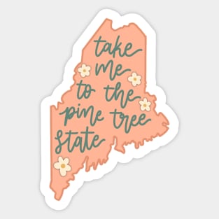 Maine Sticker